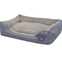 Maison Exclusive - Lit pour chiens avec coussin rembourré taille l gris Sale