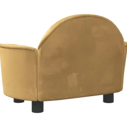 Maison Exclusive - Lit pour chien marron 66x40x45 cm velours Discount