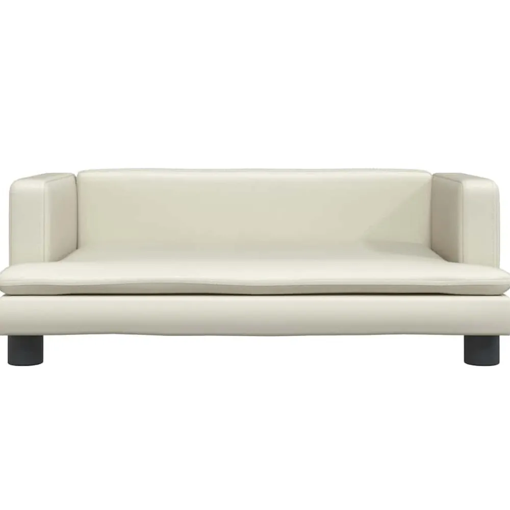 Maison Exclusive - Lit pour chien crème 80x45x30 cm similicuir Outlet