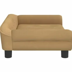 Maison Exclusive - Lit pour chien marron 70x48x22 cm velours Online