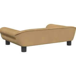 Maison Exclusive - Lit pour chien marron 70x48x22 cm velours Online