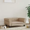 Maison Exclusive Niches, Paniers Et Transports | - Lit pour chien 105,5x75,5x28 cm bois de pin solide