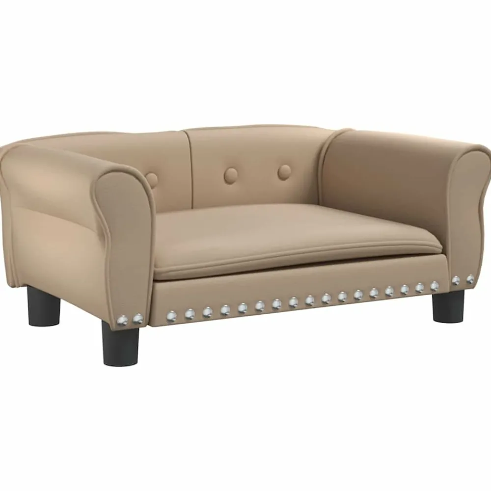 Maison Exclusive Niches, Paniers Et Transports | - Lit pour chien 105,5x75,5x28 cm bois de pin solide