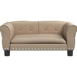 Maison Exclusive Niches, Paniers Et Transports | - Lit pour chien 105,5x75,5x28 cm bois de pin solide