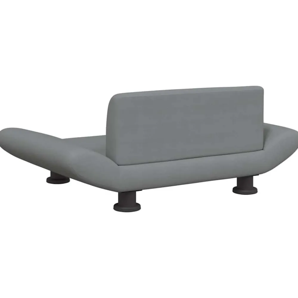Maison Exclusive Niches, Paniers Et Transports | - Lit pour chien marron 70x40x24 cm velours