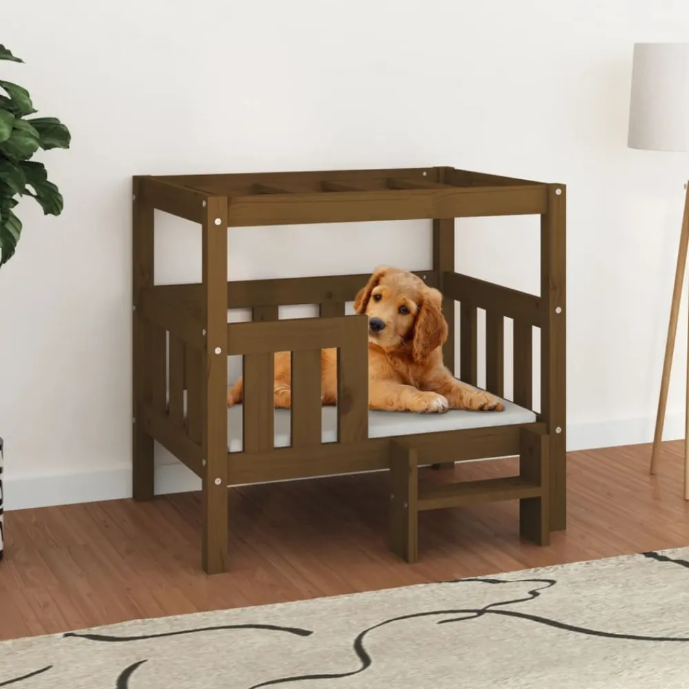 Maison Exclusive Niches, Paniers Et Transports | - Lit pour chien gris clair 70x45x30 cm tissu