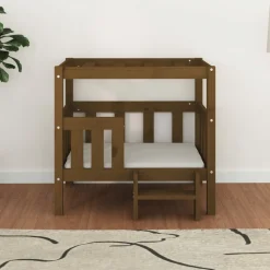 Maison Exclusive Niches, Paniers Et Transports | - Lit pour chien gris clair 70x45x30 cm tissu