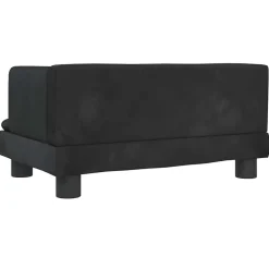 Maison Exclusive Niches, Paniers Et Transports | - Lit pour chien noir 60x40x30 cm velours