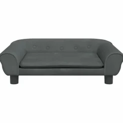 Maison Exclusive Niches, Paniers Et Transports | - Lit pour chien marron 80x45x30 cm similicuir
