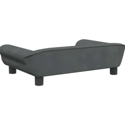 Maison Exclusive Niches, Paniers Et Transports | - Lit pour chien marron 80x45x30 cm similicuir