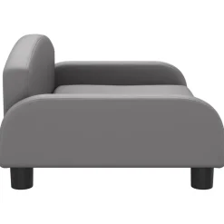 Maison Exclusive Niches, Paniers Et Transports | - Lit pour chien gris 70x45x30 cm similicuir