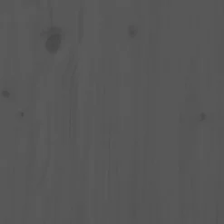 Maison Exclusive Niches, Paniers Et Transports | - Lit pour chien gris 71x55x70 cm bois de pin solide
