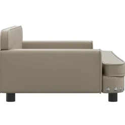 Maison Exclusive Niches, Paniers Et Transports | - Lit pour chien cappuccino 90x53x30 cm similicuir