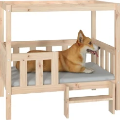 Maison Exclusive - Lit pour chien 95,5x73,5x90 cm bois de pin solide Hot