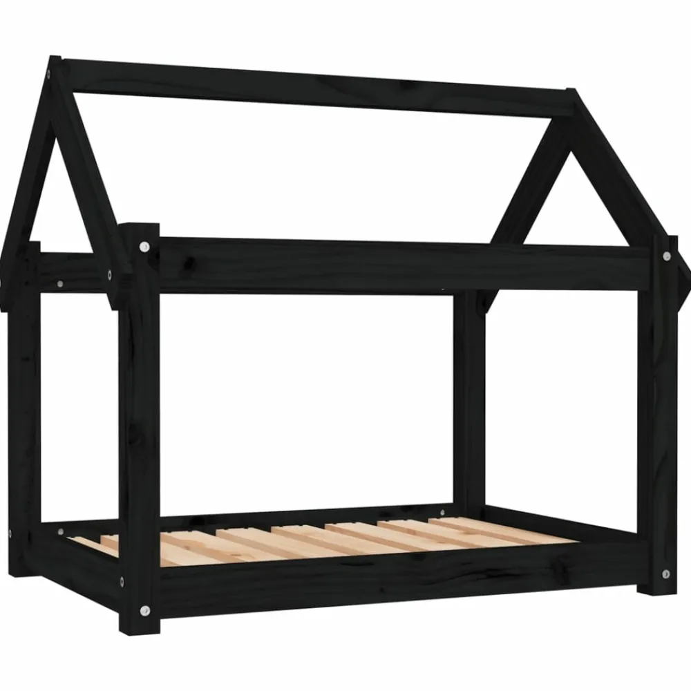 Maison Exclusive Niches, Paniers Et Transports | - Lit pour chien rose 80x45x30 cm velours