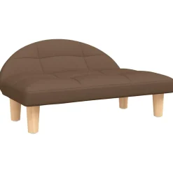 Maison Exclusive Niches, Paniers Et Transports | - Lit pour chien taupe 70x45x30 cm tissu