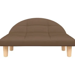Maison Exclusive Niches, Paniers Et Transports | - Lit pour chien taupe 70x45x30 cm tissu