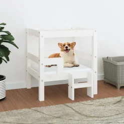 Maison Exclusive Niches, Paniers Et Transports | - Lit pour chien avec extension marron 100x50x30 cm similicuir