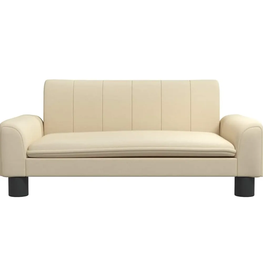 Maison Exclusive - Lit pour chien crème 70x45x30 cm tissu Best