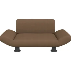 Maison Exclusive Niches, Paniers Et Transports | - Lit pour chien marron 70x45x30 cm tissu
