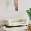 Maison Exclusive Niches, Paniers Et Transports | - Lit pour chien taupe 70x52x30 cm tissu