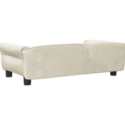 Maison Exclusive Niches, Paniers Et Transports | - Lit pour chien taupe 70x52x30 cm tissu