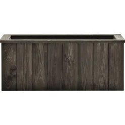 Maison Exclusive - Lit surélevé gris foncé 74x32x30 cm bois de pin massif