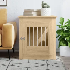Maison Exclusive - Meuble de cage pour chiens chêne sonoma 64,5x80x71 cm Best