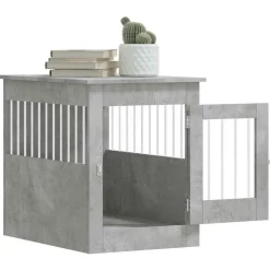 Maison Exclusive - Meuble de cage pour chiens gris béton 55x80x68 cm Sale