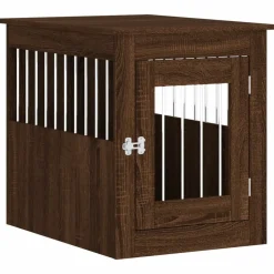 Maison Exclusive - Meuble de cage pour chiens chêne marron 55x75x65 cm Best