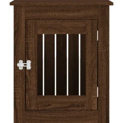 Maison Exclusive - Meuble de cage pour chiens chêne marron 55x75x65 cm Best