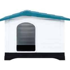 Maison Exclusive - Niche pour chien bleu 90,5x68x66 cm polypropylène Hot