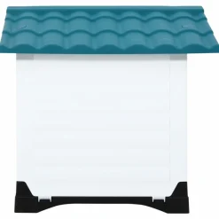 Maison Exclusive - Niche pour chien bleu 90,5x68x66 cm polypropylène Hot