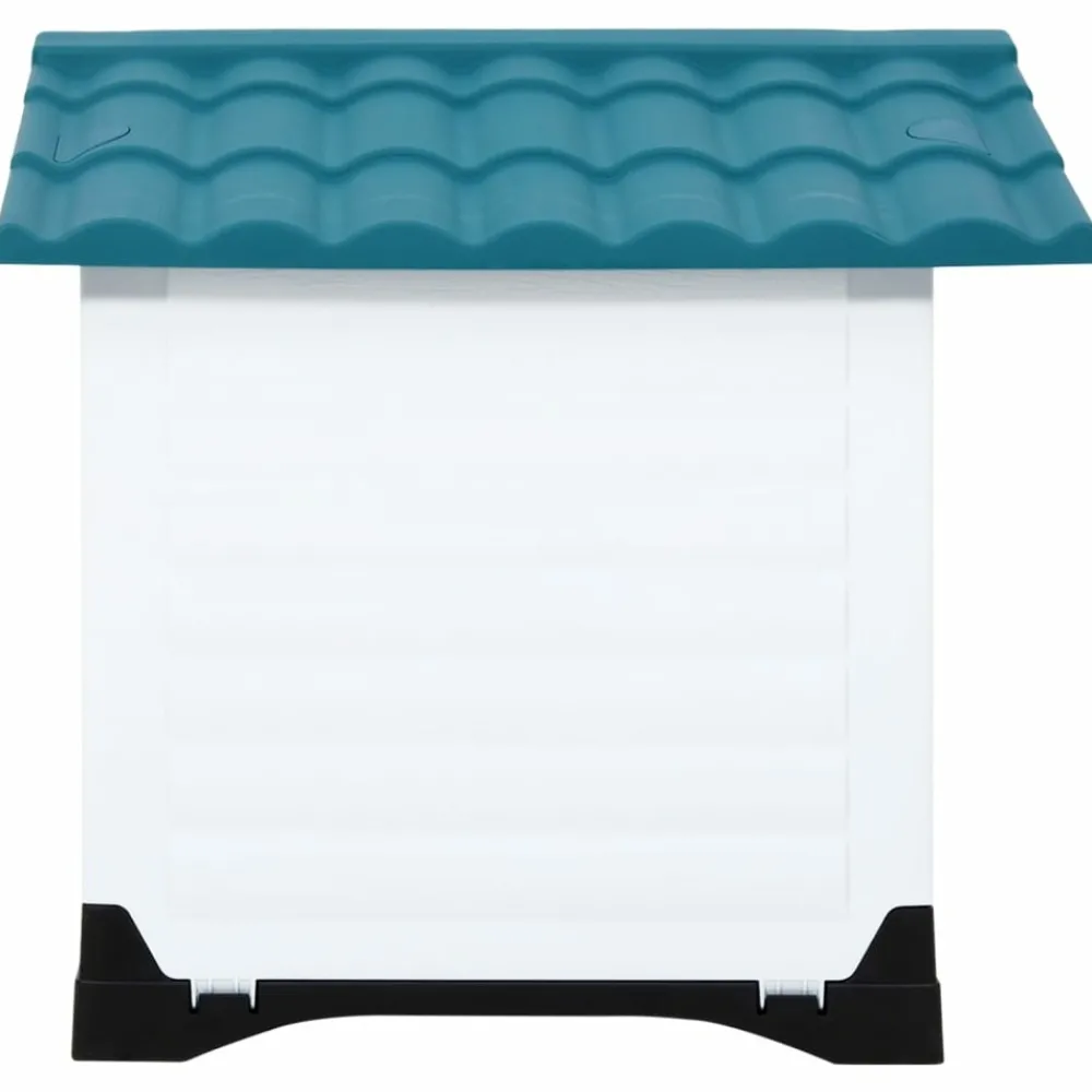 Maison Exclusive - Niche pour chien bleu 90,5x68x66 cm polypropylène Hot