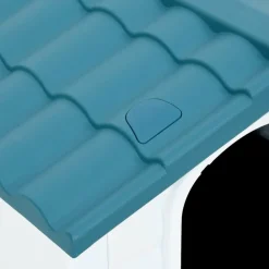 Maison Exclusive - Niche pour chien bleu 90,5x68x66 cm polypropylène Hot