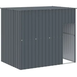 Maison Exclusive - Niche pour chien avec cour anthracite 214x1273x181 cm Sale
