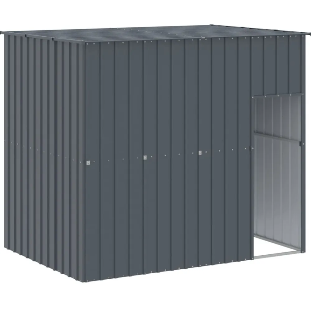 Maison Exclusive - Niche pour chien avec cour anthracite 214x1273x181 cm Sale