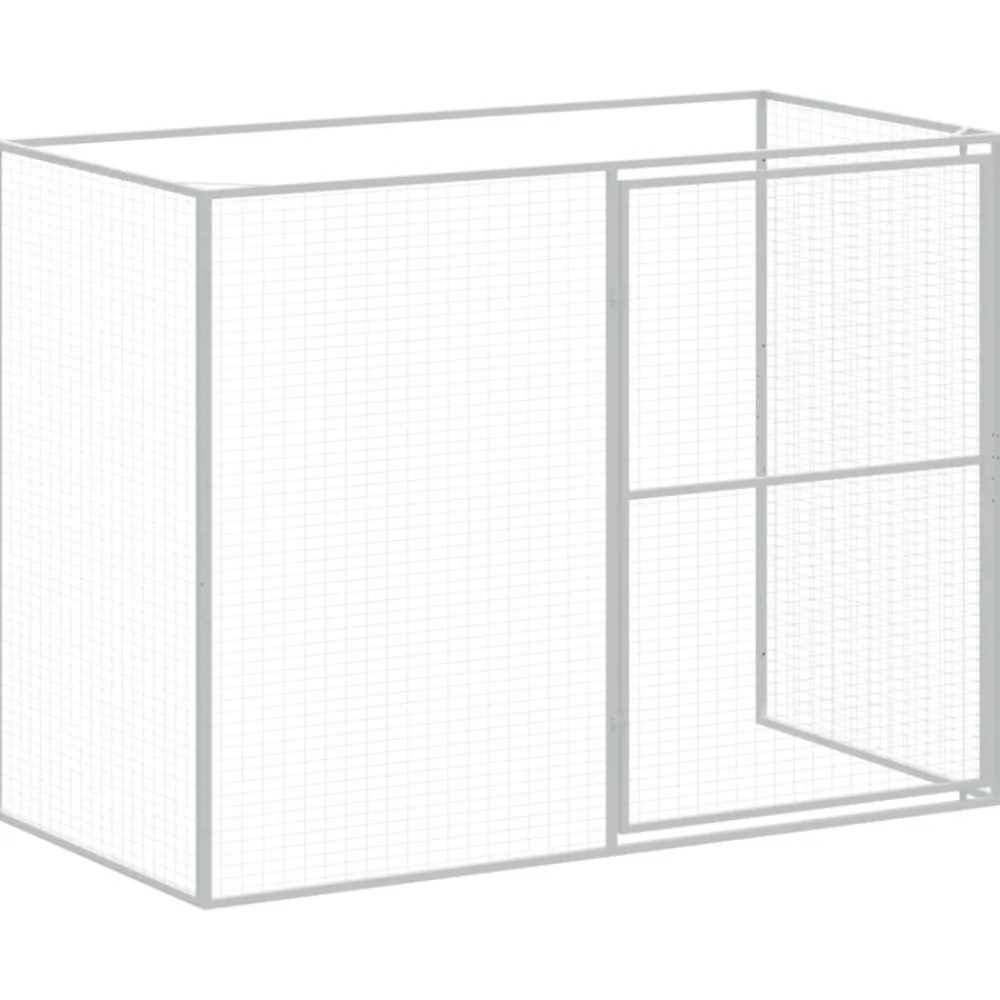 Maison Exclusive - Niche pour chien avec cour anthracite 214x1273x181 cm Sale