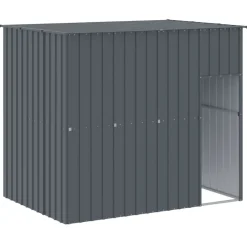Maison Exclusive - Niche pour chien avec cour anthracite 214x253x181 cm Discount