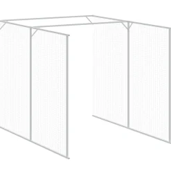 Maison Exclusive - Niche pour chien avec cour gris clair 165x1067x181 cm Sale