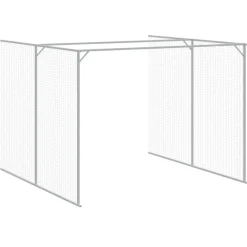 Maison Exclusive - Niche pour chien avec cour anthracite 214x865x181 cm New