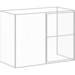 Maison Exclusive - Niche pour chien avec cour anthracite 214x865x181 cm New