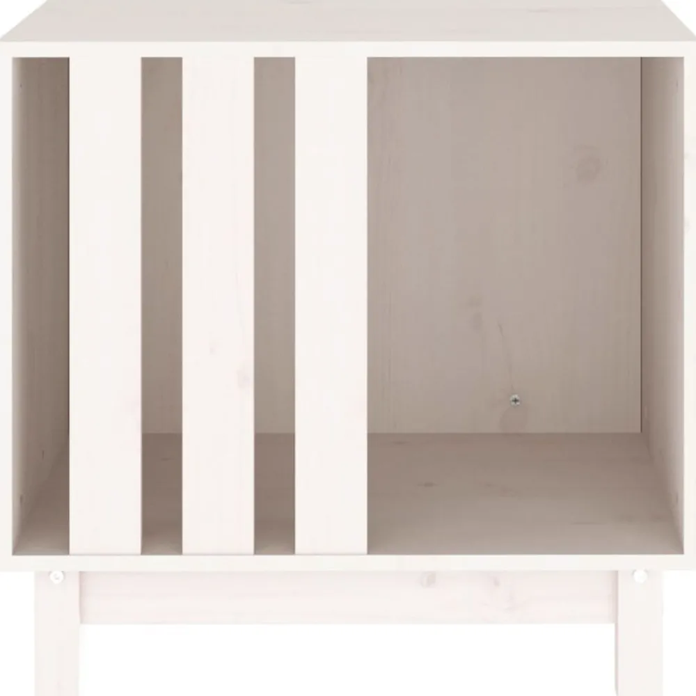Maison Exclusive - Niche pour chien blanc 60x45x57 cm bois de pin massif Online