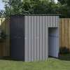 Maison Exclusive Niches, Paniers Et Transports | - Niche pour chien avec cour anthracite 214x1069x181 cm