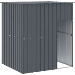 Maison Exclusive Niches, Paniers Et Transports | - Niche pour chien avec cour anthracite 214x1069x181 cm