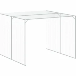 Maison Exclusive Niches, Paniers Et Transports | - Niche pour chien avec cour anthracite 214x1069x181 cm