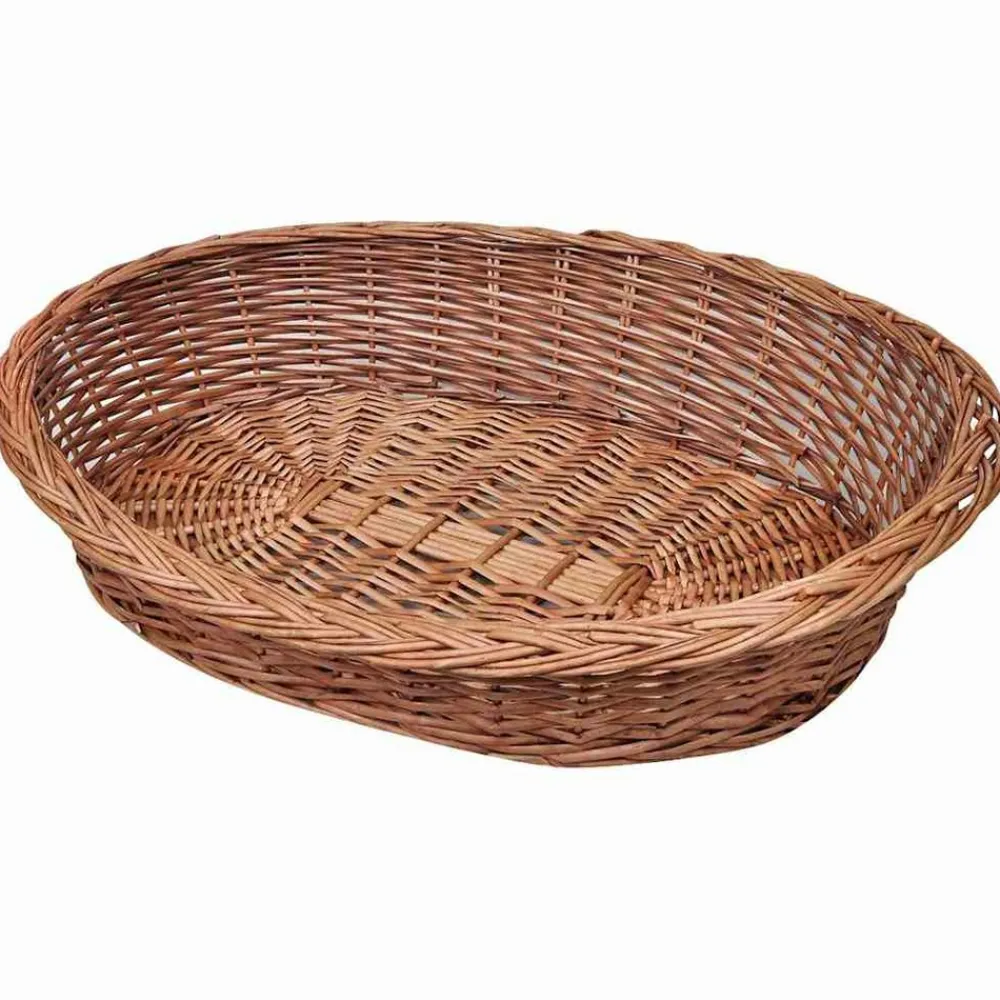 Maison Exclusive Niches, Paniers Et Transports | - Panier/lit pour animaux de compagnie naturel 90 cm