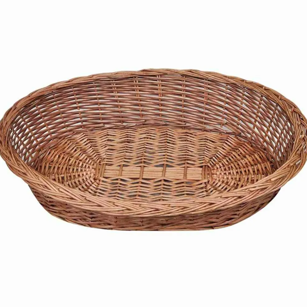 Maison Exclusive Niches, Paniers Et Transports | - Panier/lit pour animaux de compagnie naturel 90 cm