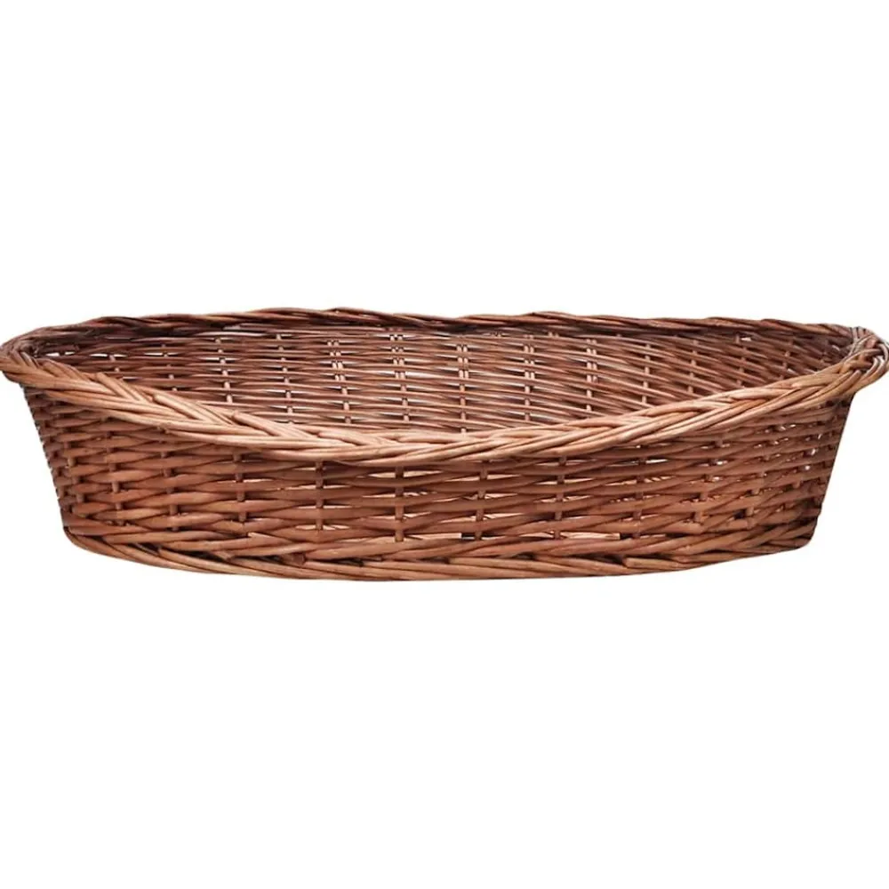 Maison Exclusive Niches, Paniers Et Transports | - Panier/lit pour animaux de compagnie naturel 90 cm