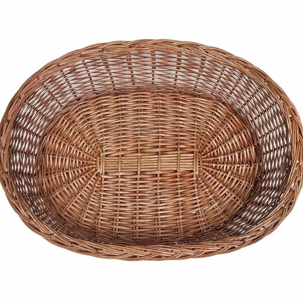 Maison Exclusive Niches, Paniers Et Transports | - Panier/lit pour animaux de compagnie naturel 90 cm
